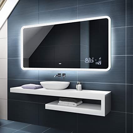 Espejo de Baño Con la Iluminación LED Altavoz con Bluetooth Interruptor L01
